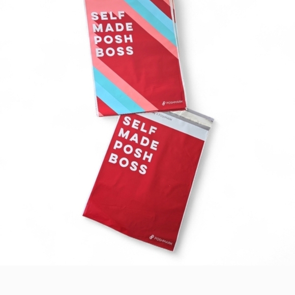 unknown Other - 10 Count Poshmark Red & White Shipping Poly Mailer 10"X13" New